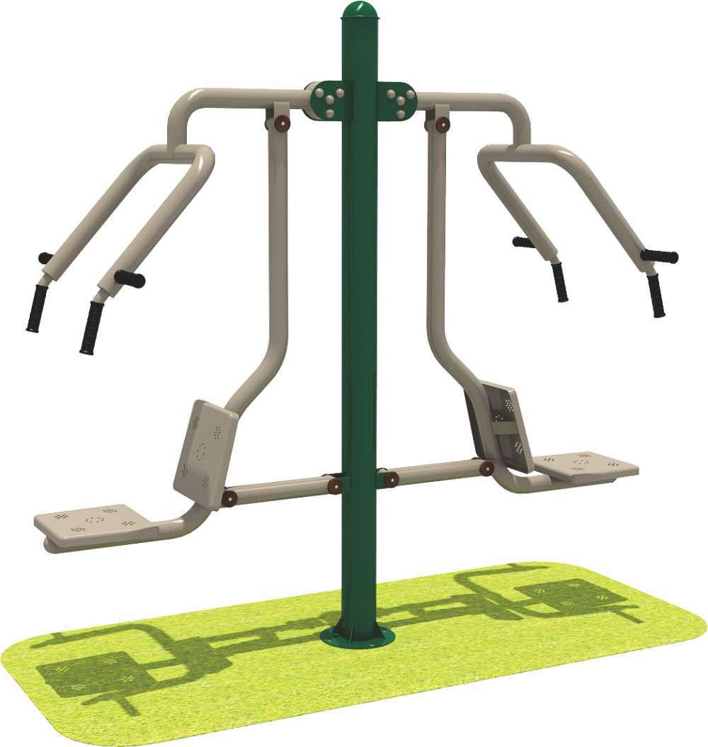 优游国际(中国)UB8运动健身器材 限位双人坐