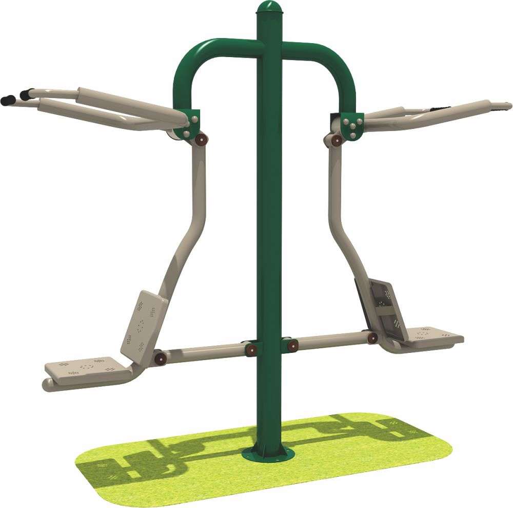 优游国际(中国)UB8运动健身器材 限位双人坐