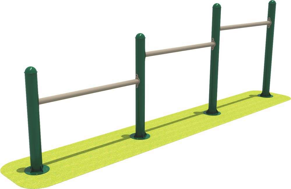 优游国际(中国)UB8运动健身器材 三人压腿器