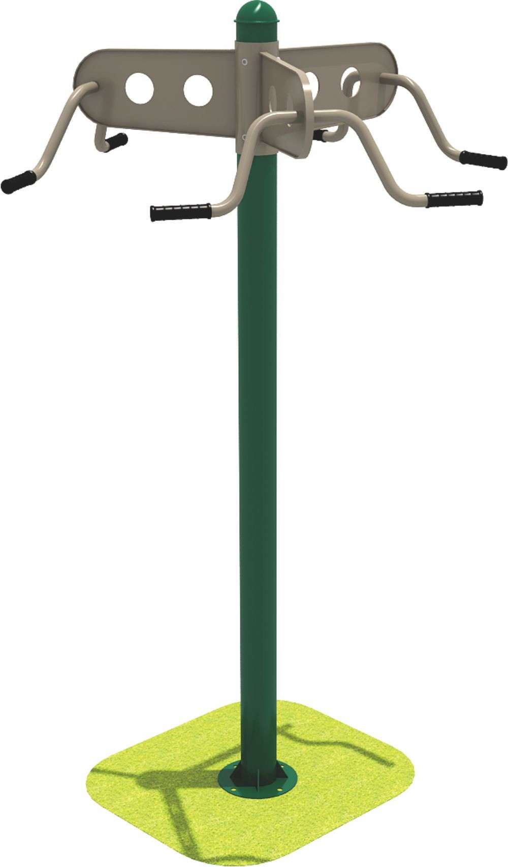 优游国际(中国)UB8运动健身器材 三人引体训