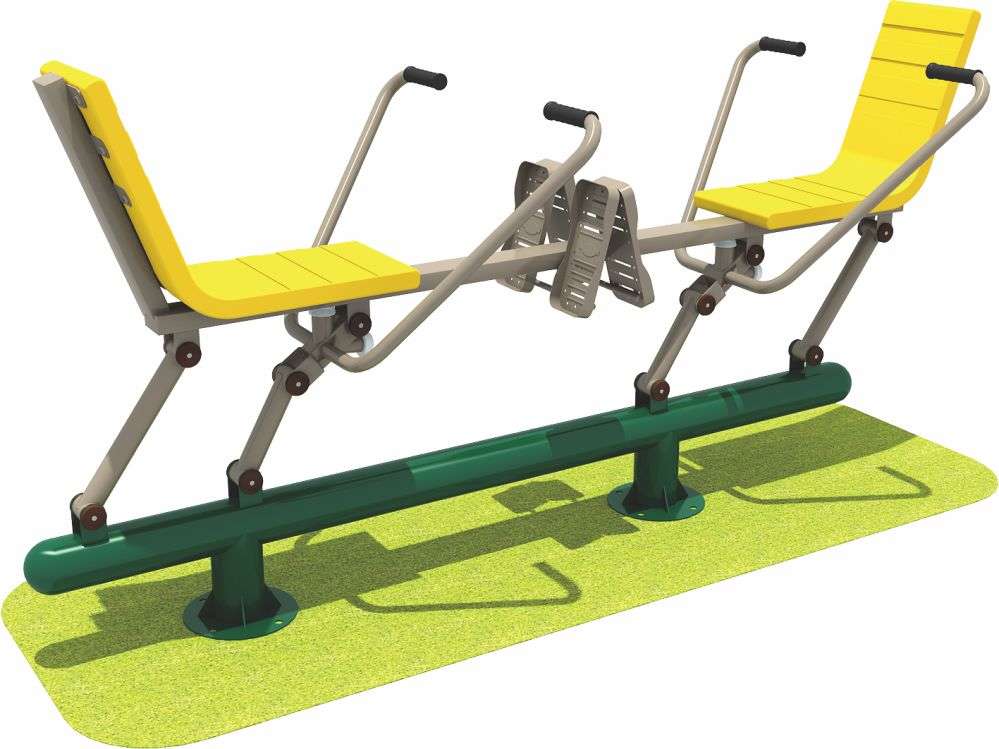 优游国际(中国)UB8运动健身器材 双人坐推器