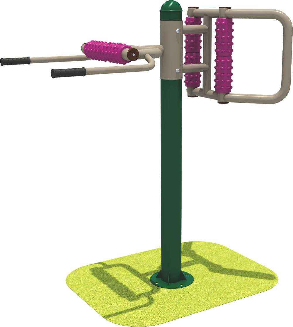 优游国际(中国)UB8运动健身器材 双人腰背按