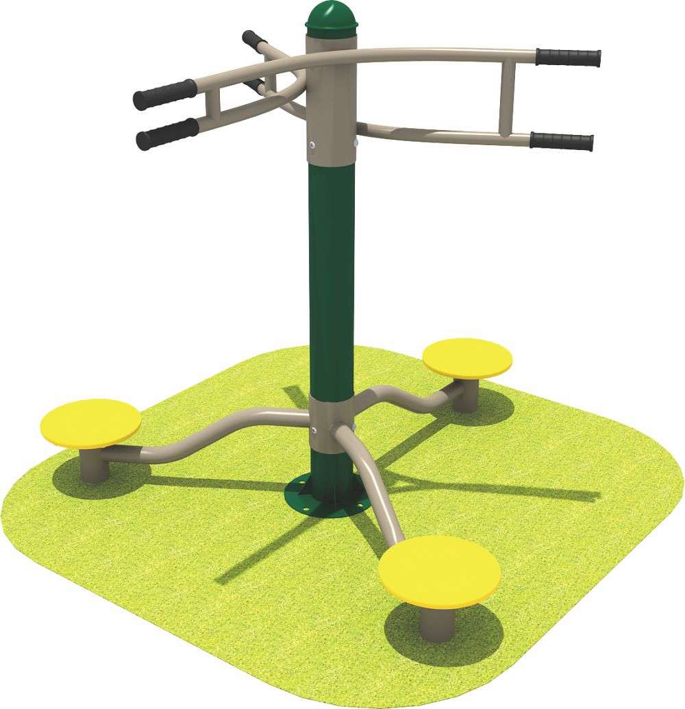优游国际(中国)UB8运动健身器材 三位转腰器
